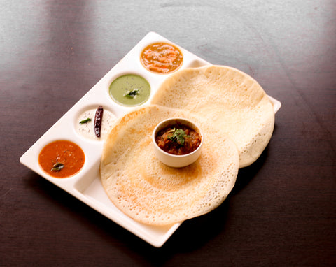 Set Dosa with Mutton Curry